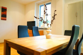 Gartenblick Apartment-Terrasse-Parkplatz- Waschmaschine-Garten